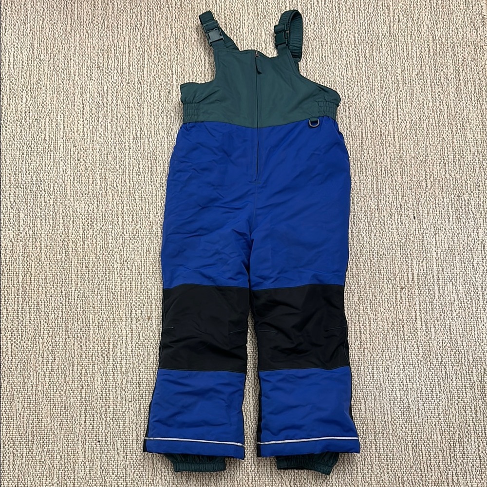 Hanna Andersson Green and Blue Overalls